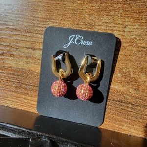 J. Crew Bridgerton Ball Earrings NWT